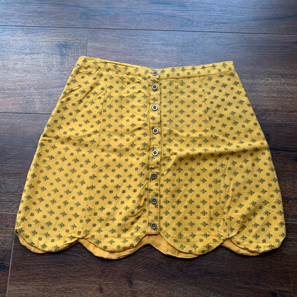 Urban Outfitters Cooperative Scallop Skirt